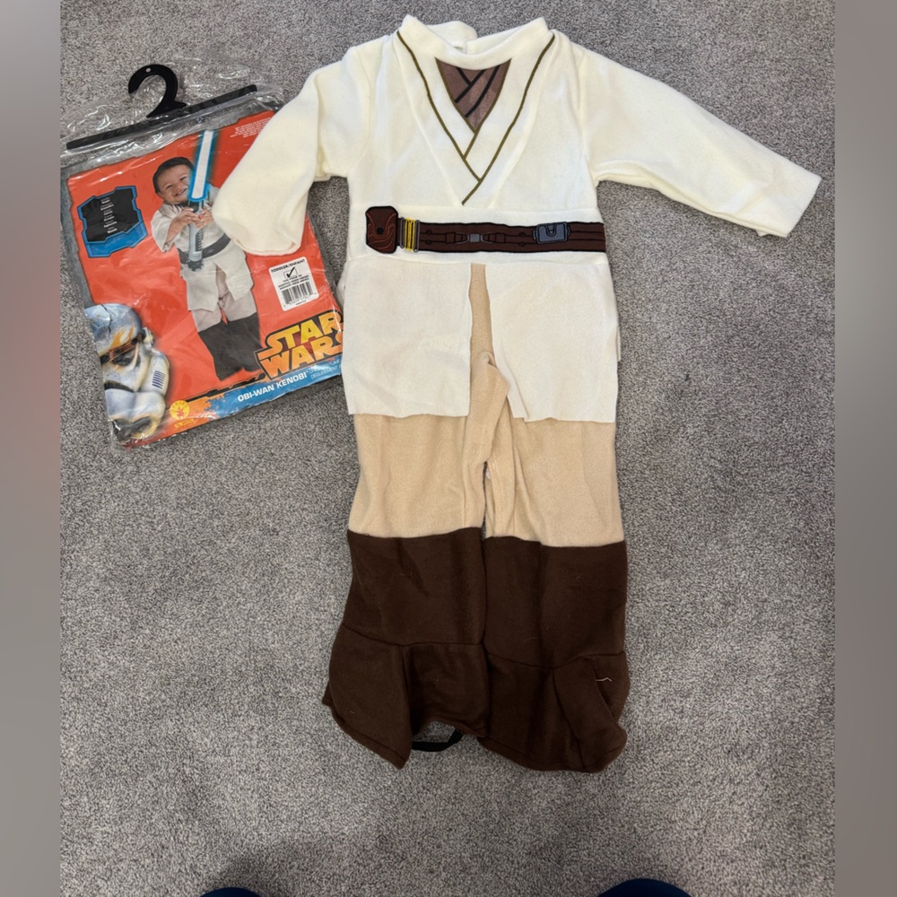 🎃Star Wars Kids Costume - White and Brown